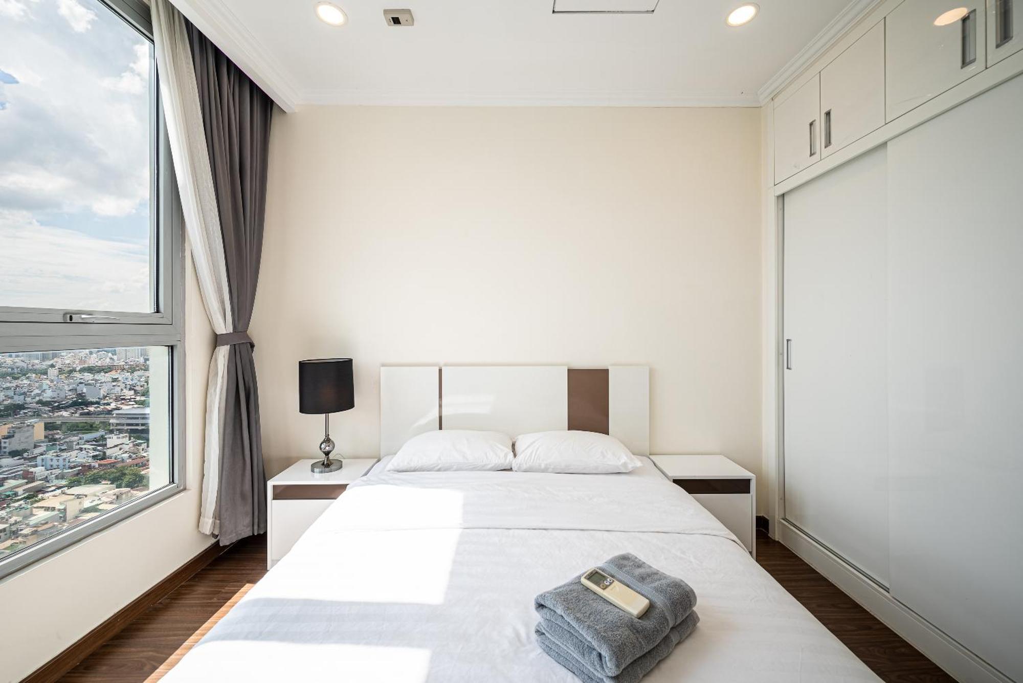 Landmark Plus Residences Luxury Suite โฮจิมินห์ซิตี้ ภายนอก รูปภาพ