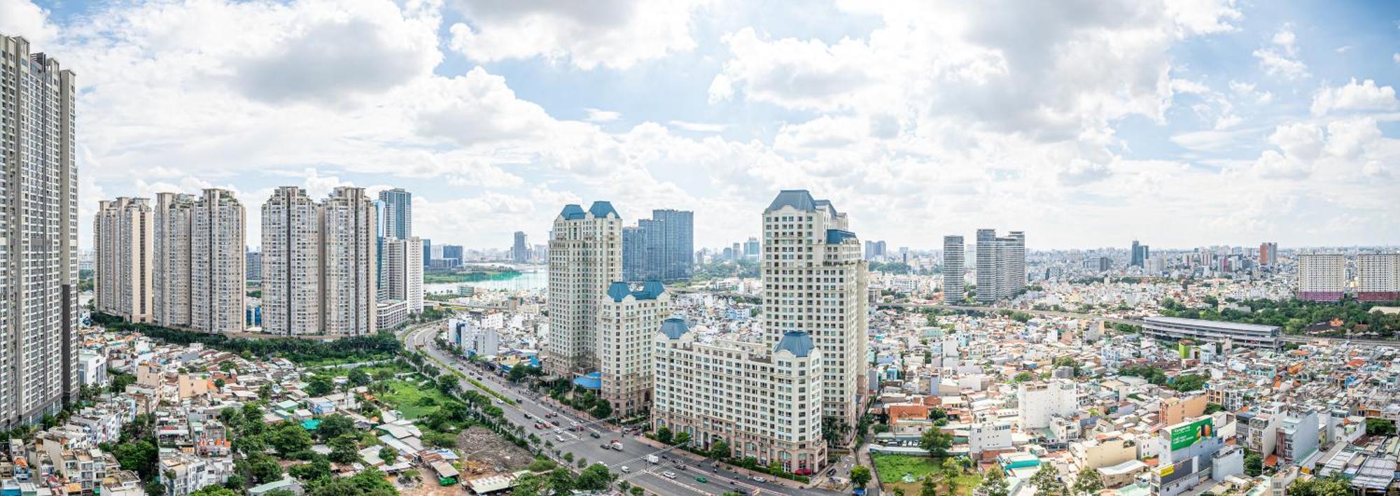 Landmark Plus Residences Luxury Suite โฮจิมินห์ซิตี้ ภายนอก รูปภาพ