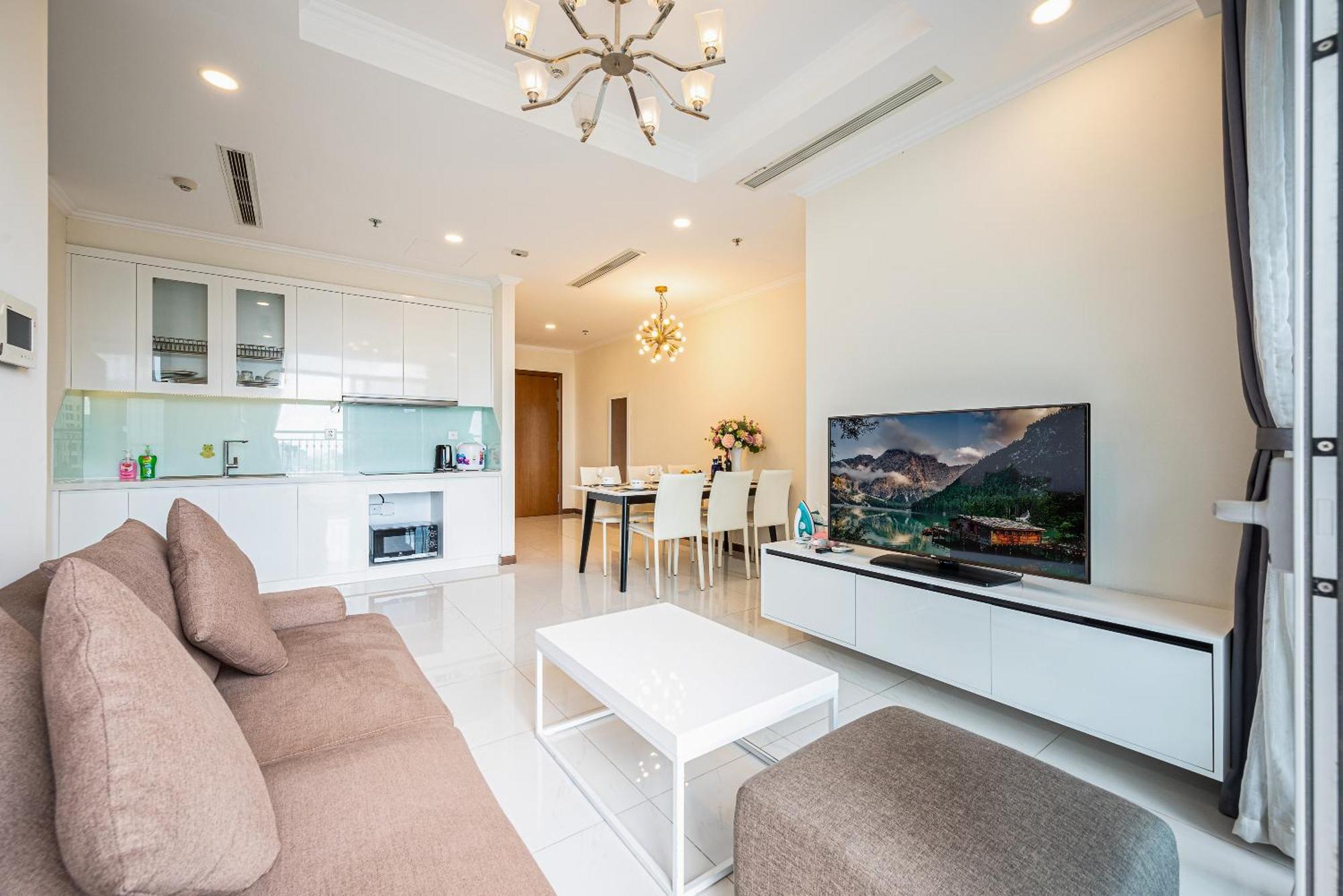 Landmark Plus Residences Luxury Suite โฮจิมินห์ซิตี้ ภายนอก รูปภาพ