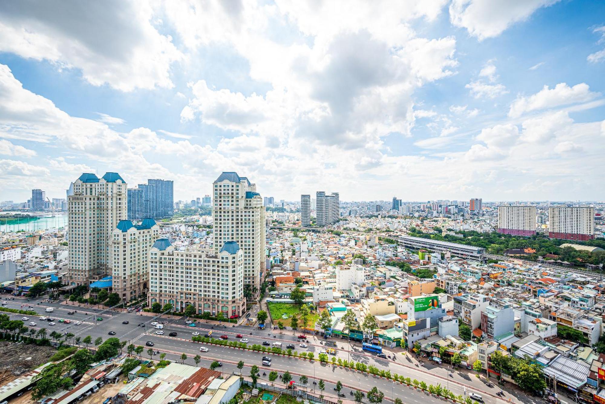 Landmark Plus Residences Luxury Suite โฮจิมินห์ซิตี้ ภายนอก รูปภาพ