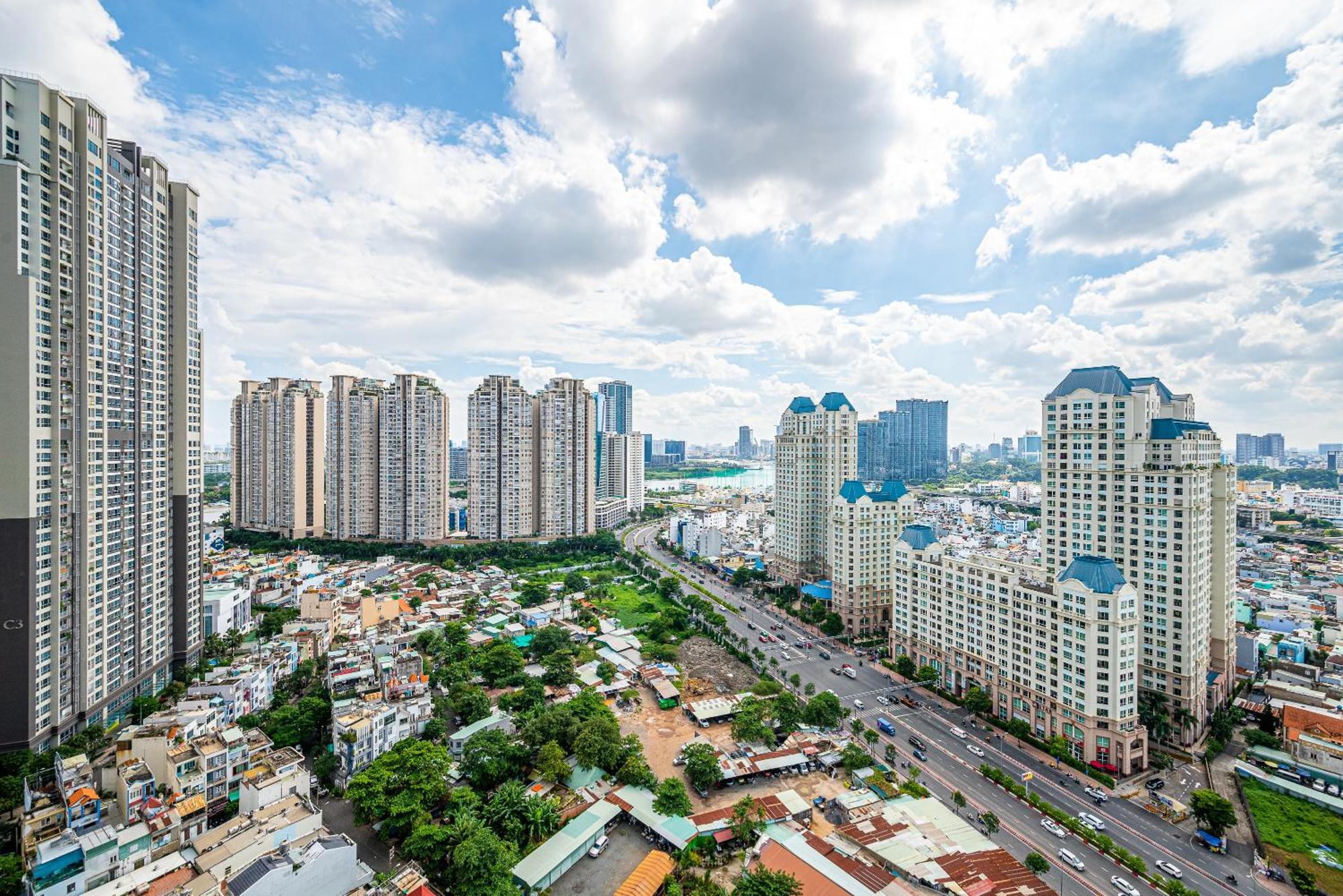 Landmark Plus Residences Luxury Suite โฮจิมินห์ซิตี้ ภายนอก รูปภาพ
