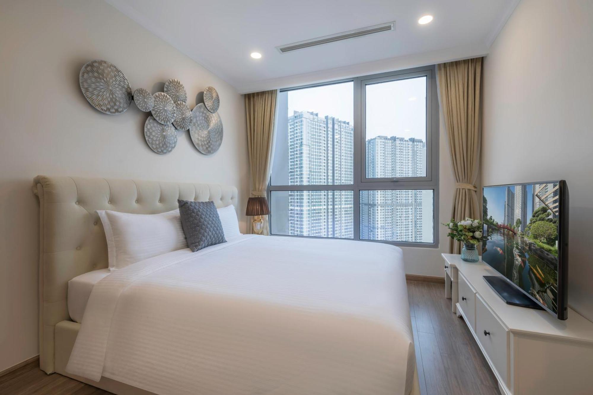 Landmark Plus Residences Luxury Suite โฮจิมินห์ซิตี้ ภายนอก รูปภาพ